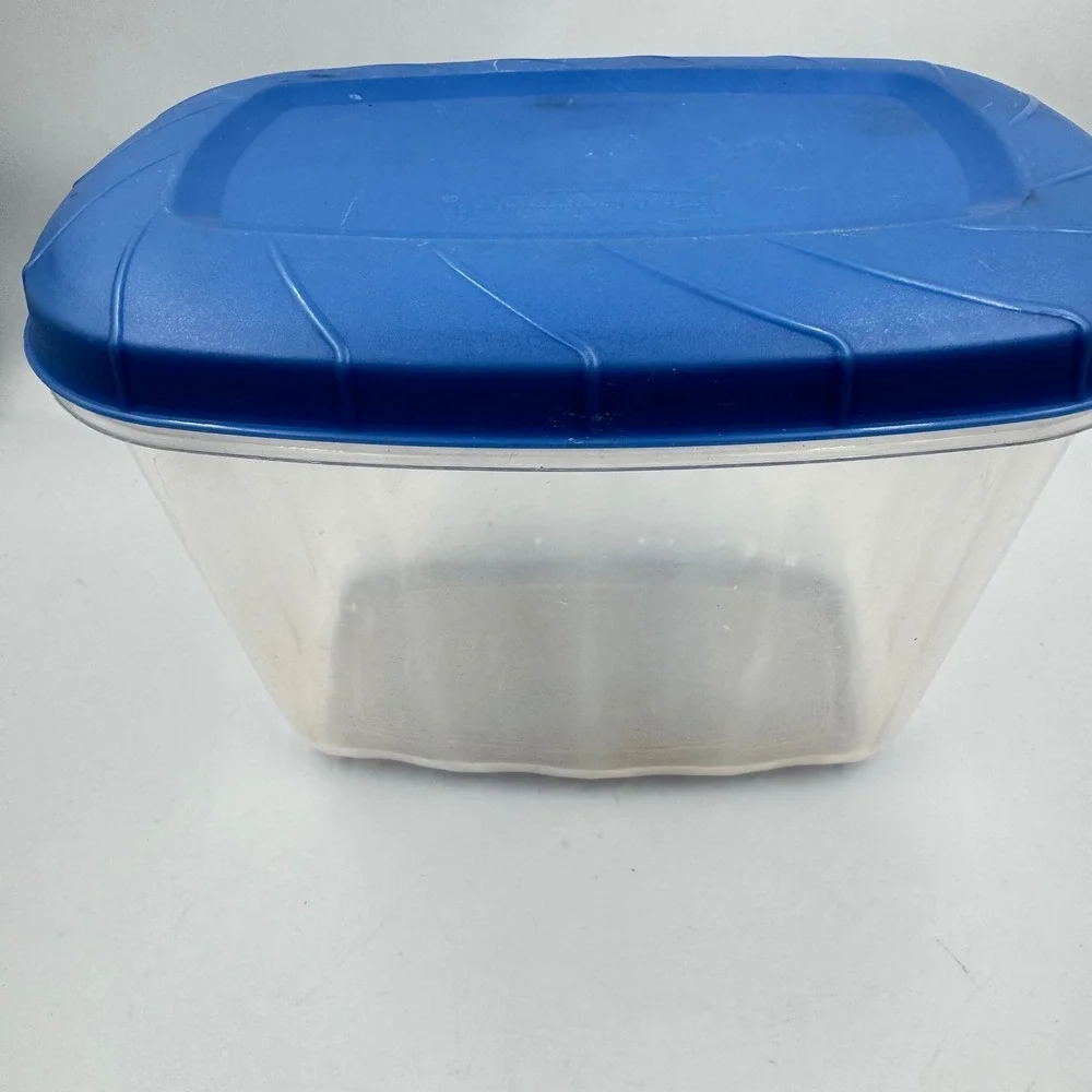 Rubbermaid Food Storage Containers Blue Servin Saver Set 1.3 2.4 6.5